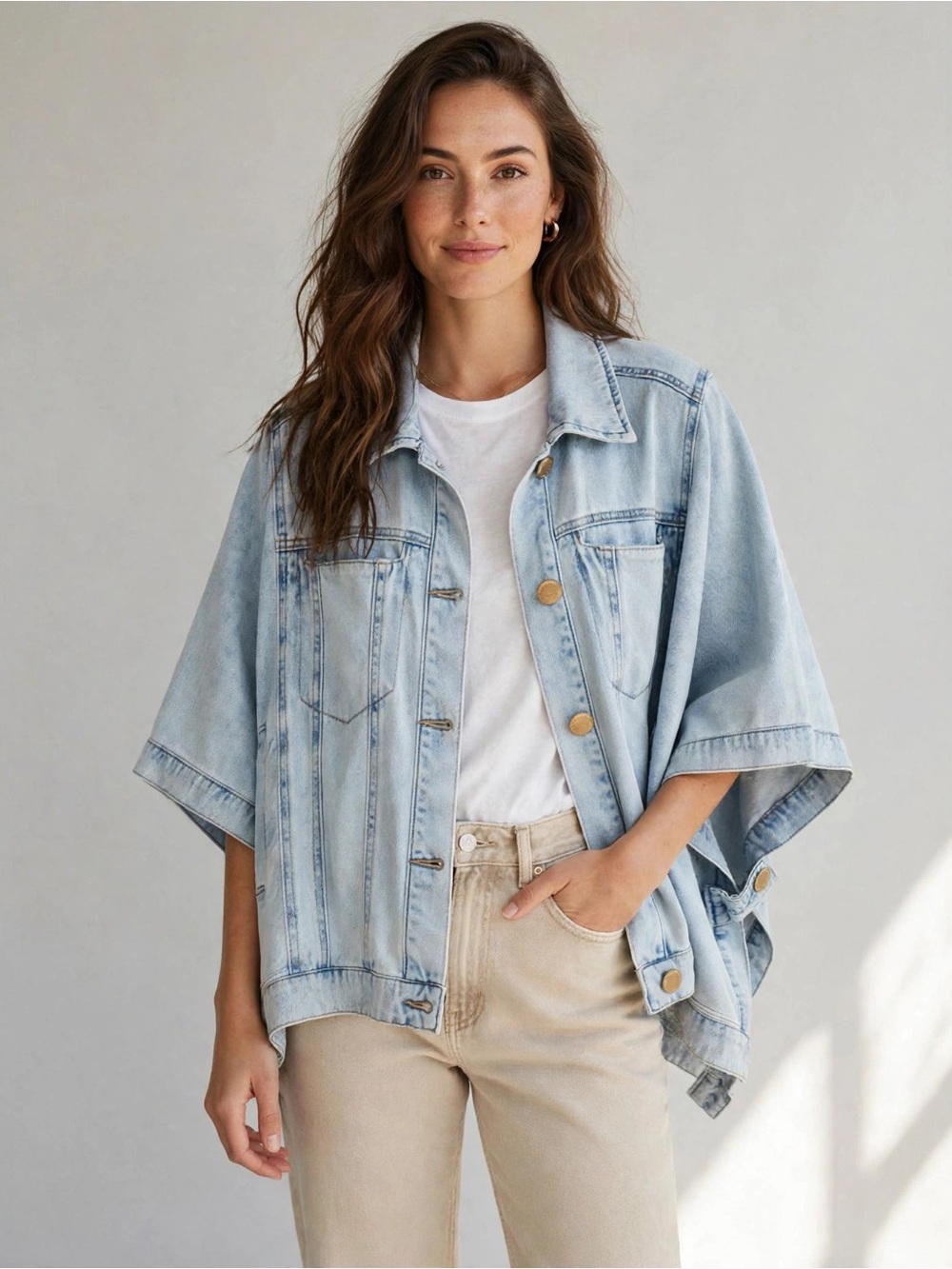 Democracy Women's Denim Jacket Size XS Like New